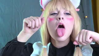 Ванильді Некопара секіру үлкен мүшесі және брызгается Ванильді Некопара секіру үлкен мүшесі және брызгается