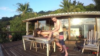 Seksi em Ilhabela - Publico na Praia boquete Fudendo de frente pro mar